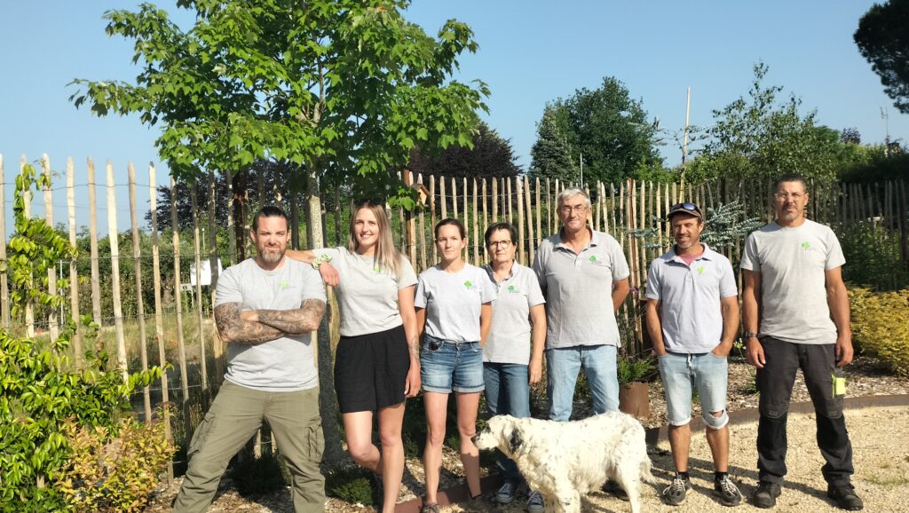 pépinière ronchini equipe