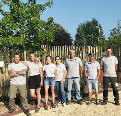 pepinieres ronchini equipe